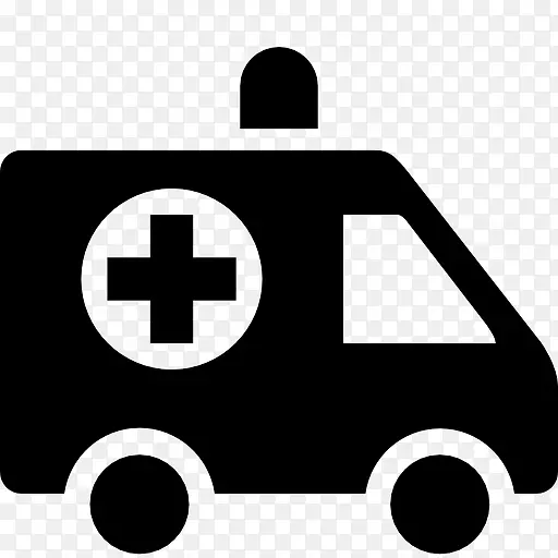 汽车救护车非运输急救车辆计算机图标警报器救护车