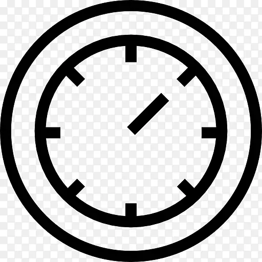时间管理计算机图标时间和考勤时钟