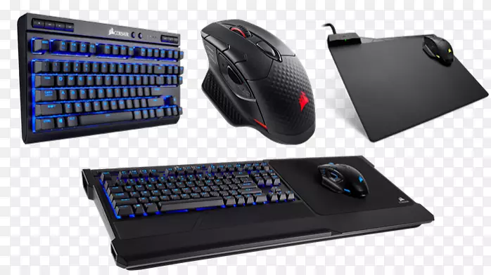 计算机键盘国际消费类电子产品展示电脑机箱和外壳电脑鼠标Corsair K63无线机械游戏键盘-Corsair
