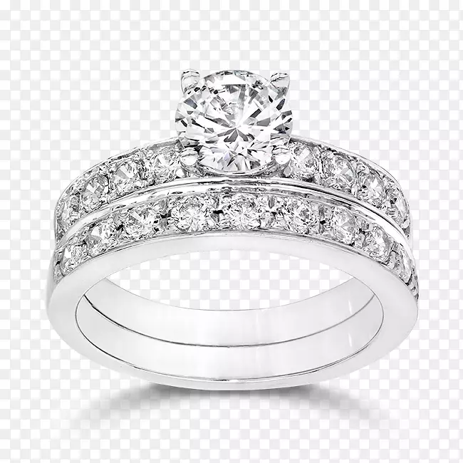 公主剪裁订婚戒指-钻石切割-婚礼套装