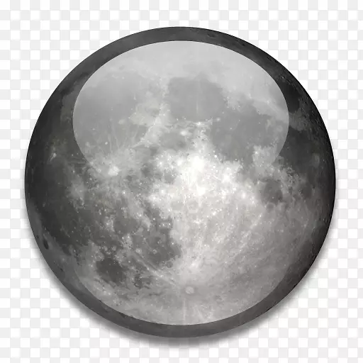 月球月相撞击坑地球气象站-月亮