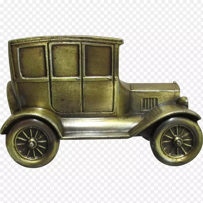 古董车福特模型老式轿车银行车
