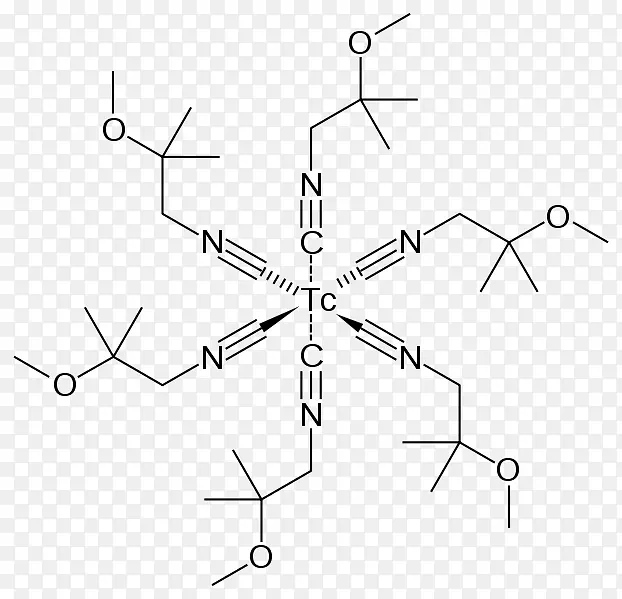 ~(99mTc)Sestamibi放射性药物放射药理学~(99m)-化学配方