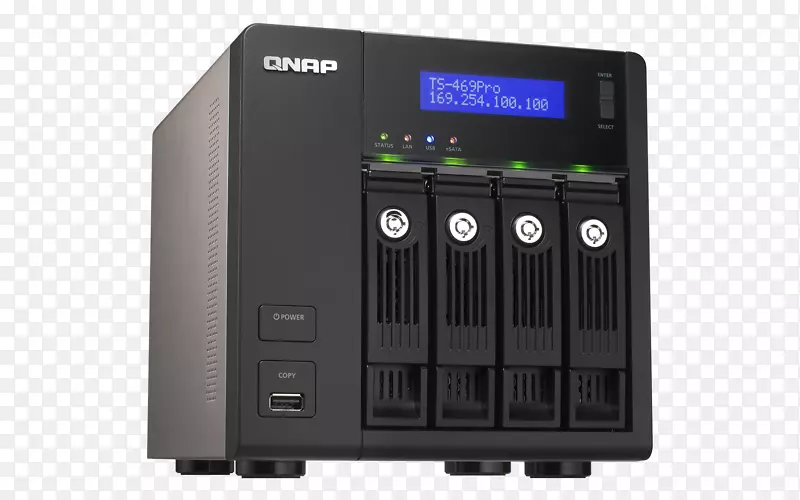 MacBookpro网络存储系统QNAP系统公司。计算机服务器串行ata