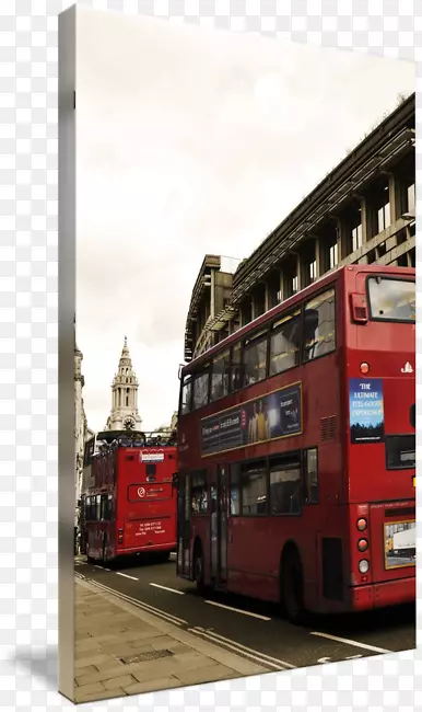 双层巴士圣保罗大教堂运输汽车-伦敦巴士