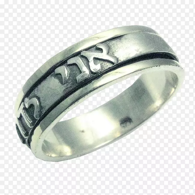 结婚戒指纯银金手彩绘砾石