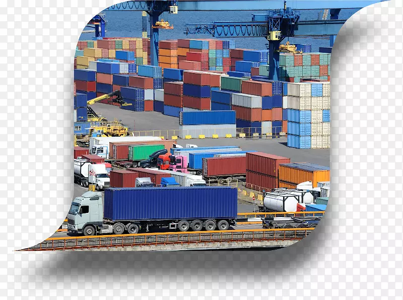 货物运输多式联运集装箱货物物流港口码头