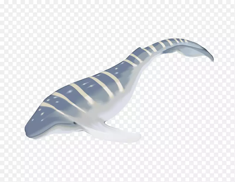 塑料动物-驼背鲸