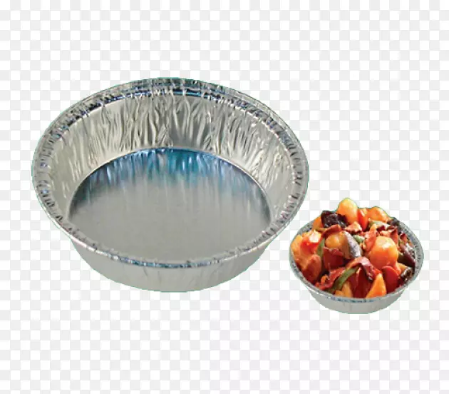 碗玻璃餐具.铝箔