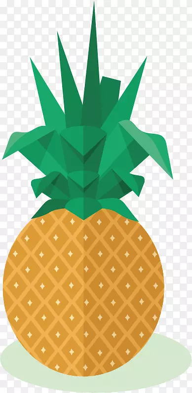 菠萝素描艺术-水果菠萝