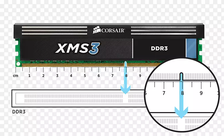 DDR 3 SDRAM海盗船组件DIMM计算机数据存储DDR 4 SDRAM