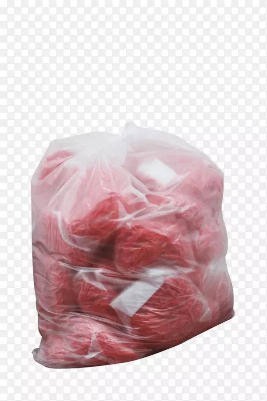 粉红m-垃圾袋
