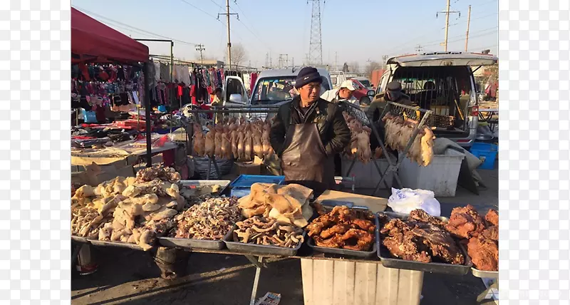 街头食肉市场-农贸市场