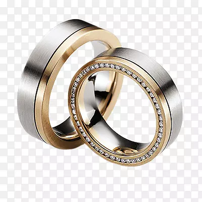 结婚戒指钛戒指珠宝戒指