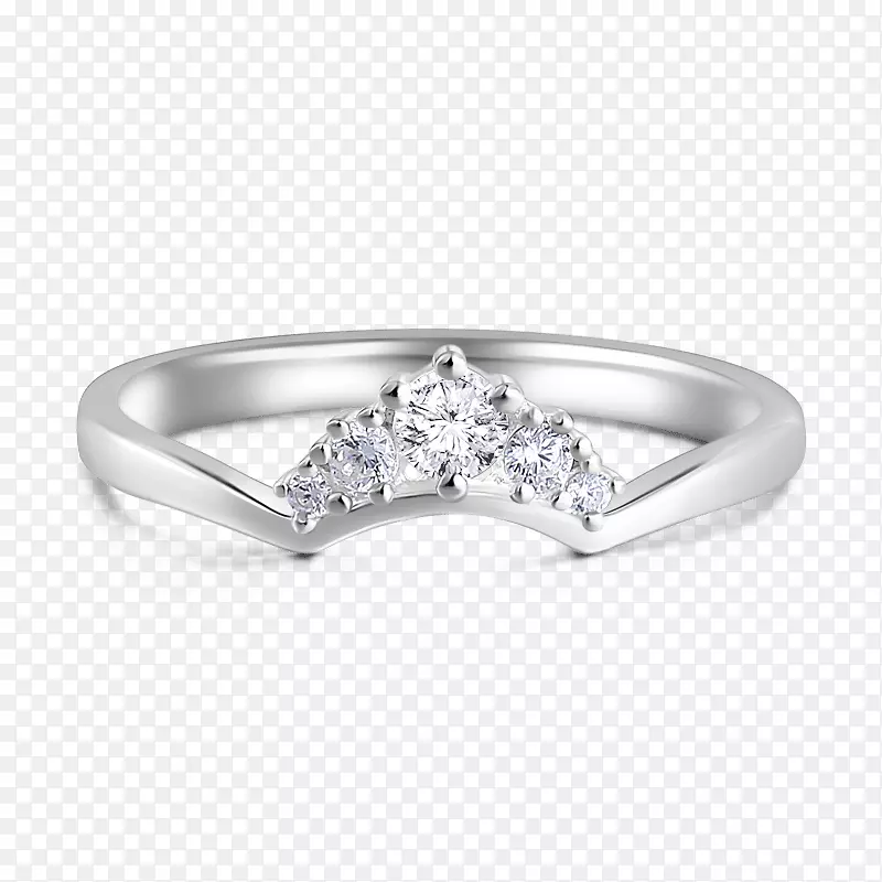 结婚戒指银身珠宝夫妇戒指