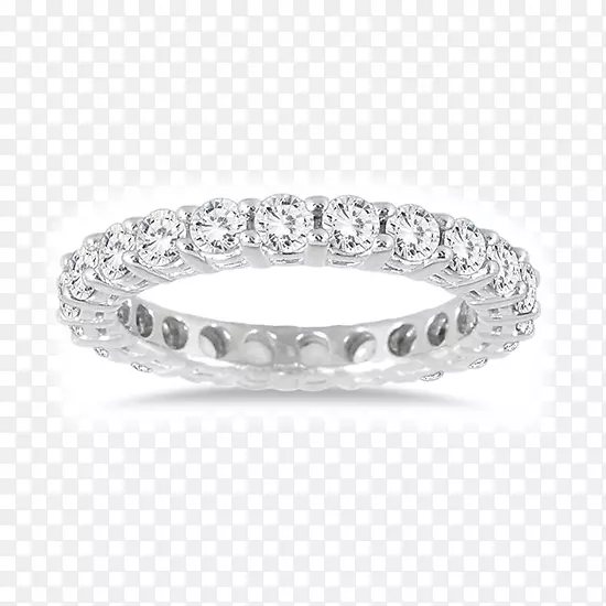 钻石结婚戒指，永恒戒指，订婚戒指-一对戒指