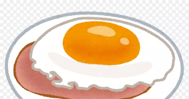煎蛋火腿和鸡蛋いらすとや-火腿和鸡蛋