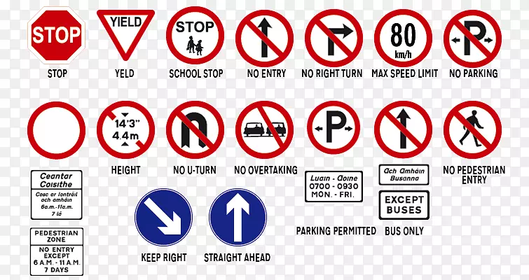 汽车驾驶道路交通安全交通标志交通规则