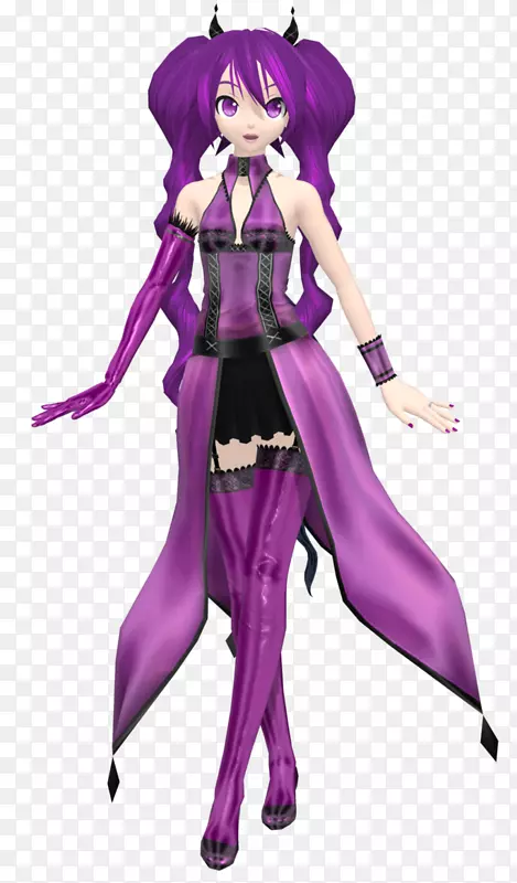 Hatsune Miku MikuMikudie紫色DeviantArt-Hatsune Miku