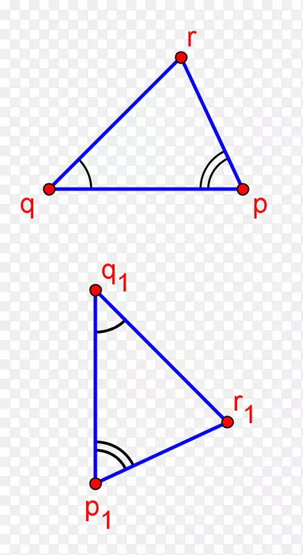 直线三角形点线