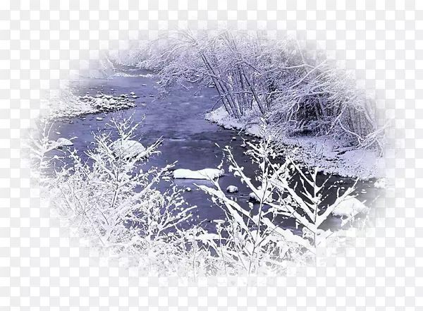 桌面壁纸景观自然雪电脑-冬季景观