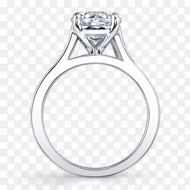 钻石结婚戒指订婚戒指纸牌-钻石