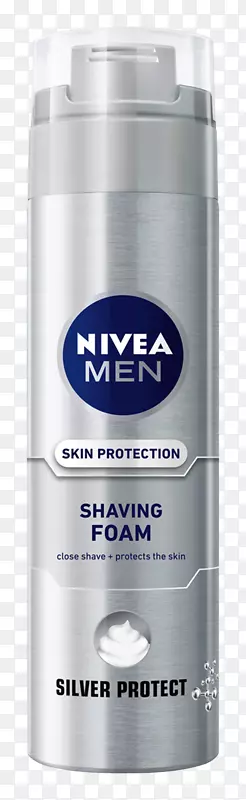 乳液剃须霜Nivea须后-保护皮肤