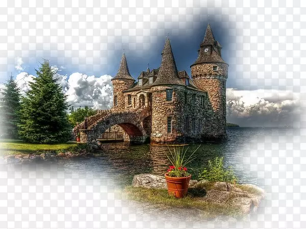 博尔特城堡心岛哈特岛千岛黑岛-城堡