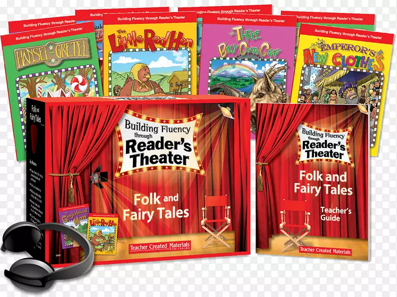 民间童话：通过读者的戏剧寓言建立流畅：通过读者的戏剧、民间和童话建立流畅-第四版广告读者戏剧-童话材料