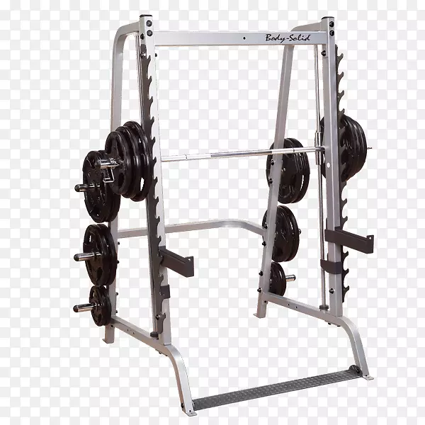 史密斯机械动力机架重量训练杠铃健身中心杠铃