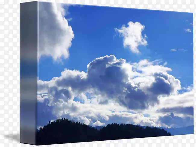积云，能量，，摄影，天空，蓝天和白云