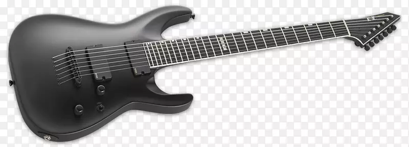 电吉他esp有限公司ec-1000挡泥板连铸机七弦吉他电吉他
