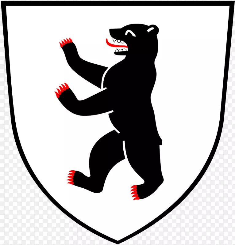 柏林联合伙伴熊的臂章波茨坦熊