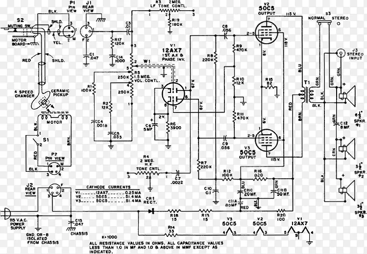 原理图技术绘图调谐器无线电接收机.原理图