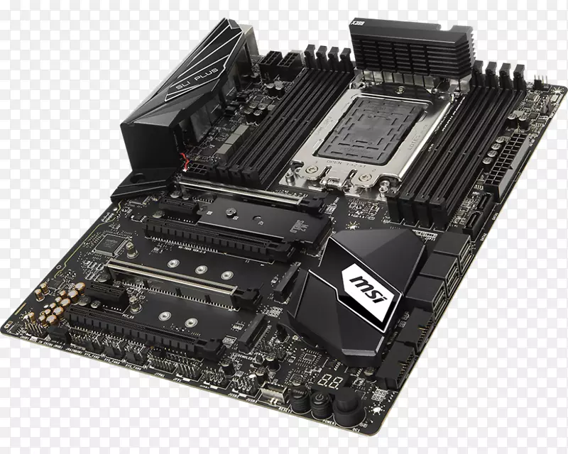 msi x 399游戏亲碳ac atx主板硬件/电子和yd190xaaaaewof套接字TR4 14 nm Rryzen线程