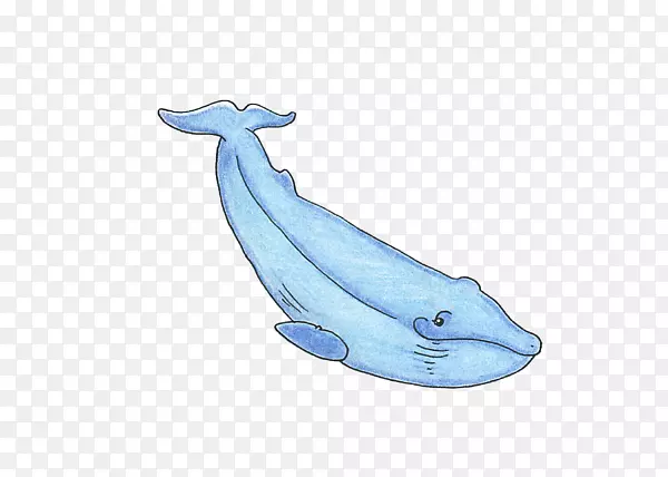 普通宽吻海豚图库溪雕像-蓝鲸