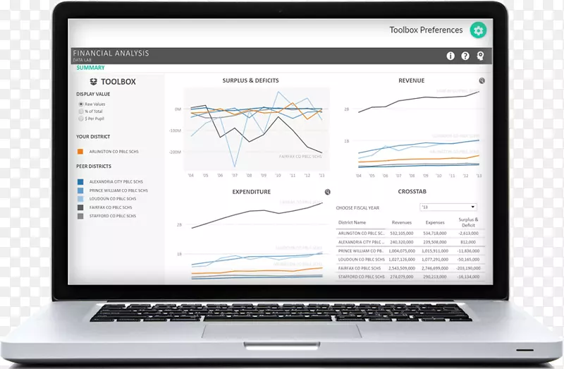 上网本膝上型计算机监视器.财务分析