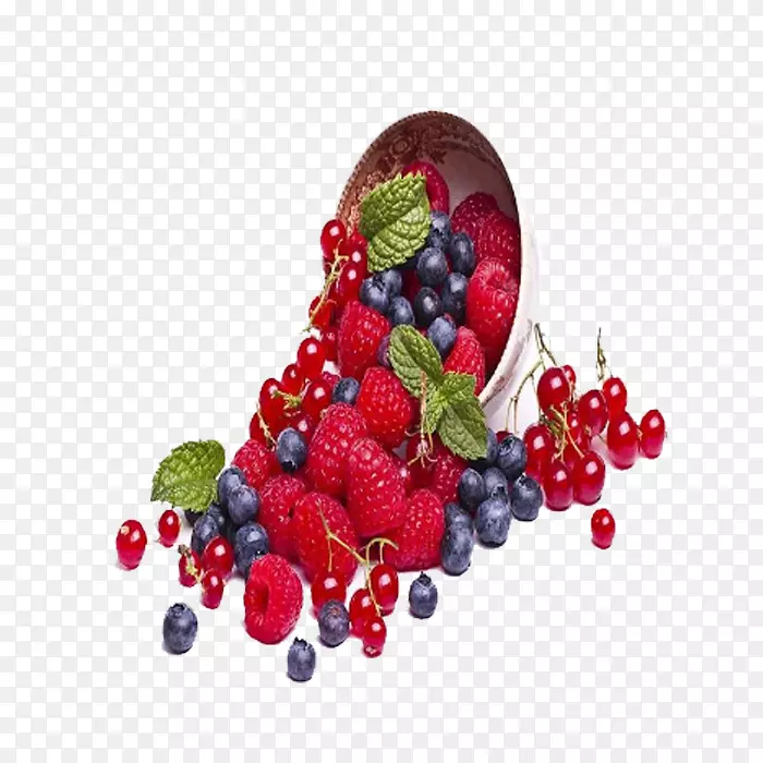蔓越莓覆盆子草莓干果混合水果