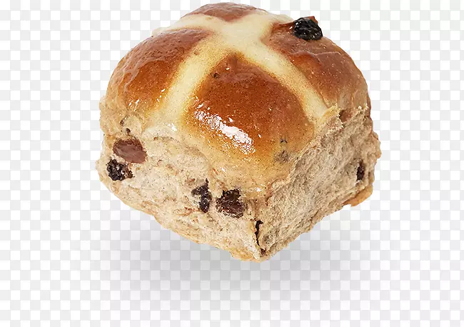 丹麦糕点热面包，巧克力面包和黄油布丁苏打面包