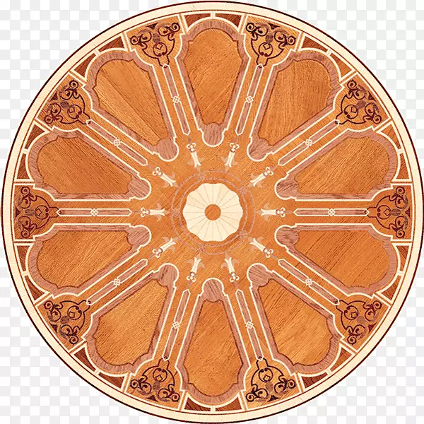 铜棕色圆圈-皇宫