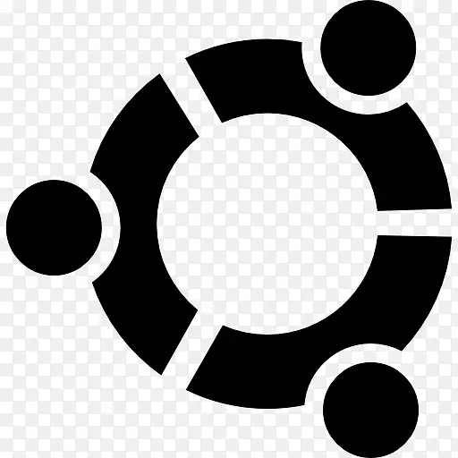 Lubuntu徽标lxde操作系统-linux