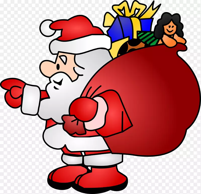 圣诞老人圣诞铃铛儿童假日-创意胡须
