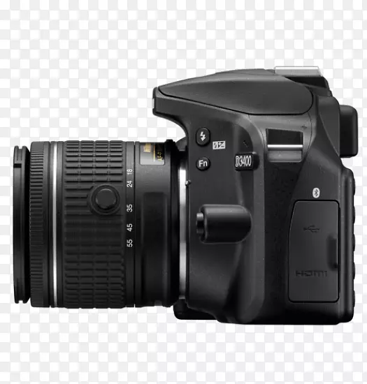 尼康d 3400佳能ef-s 18-55 mm镜头Nikon af-s dx变焦-nikkor 18-55 mm f/3.5-5.6g Nikon-p dx nikor变焦18-55 mm f/3.5-5.6g vr-照相机镜头