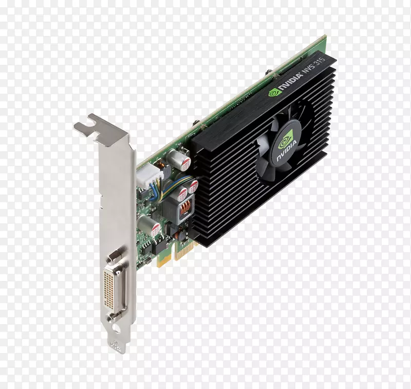 显卡和视频适配器Nvidia Quadro NVS 315 PNY技术PCI Express-Nvidia