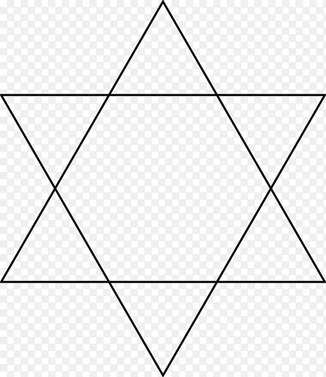 六角星多边形正多边形六角
