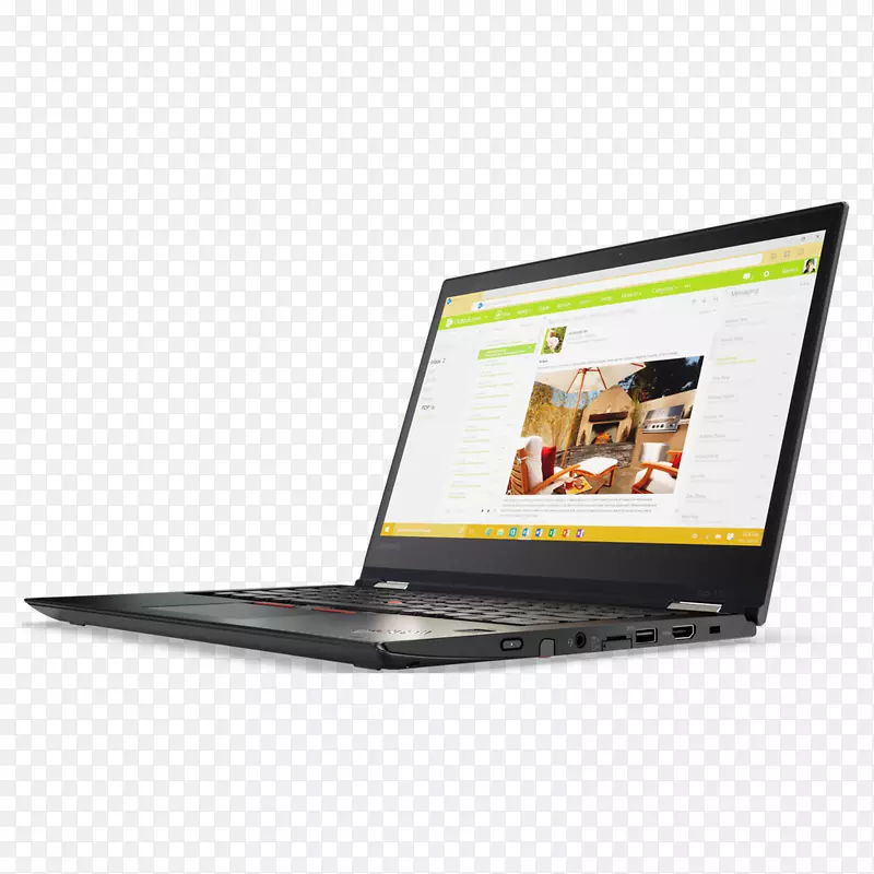 联想ThinkPad瑜伽370 20j英特尔核心i5-笔记本电脑