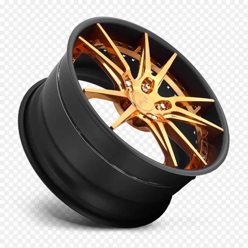 合金车轮铜轮辋定制车轮