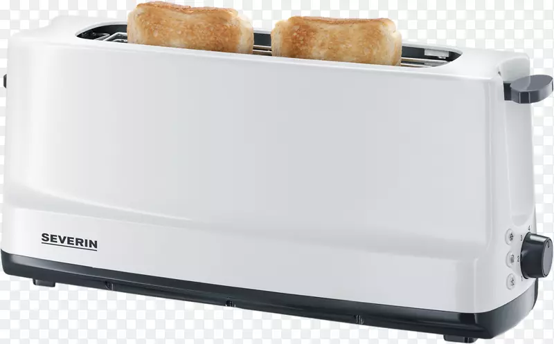 Severin 4片烤面包机1400 w不锈钢2509版Severin Elektro家用电器Severin 2514烤面包机
