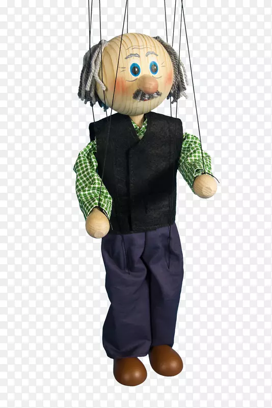 皮诺奇木偶娃娃Spejbl和hurvínek-Pinocchio