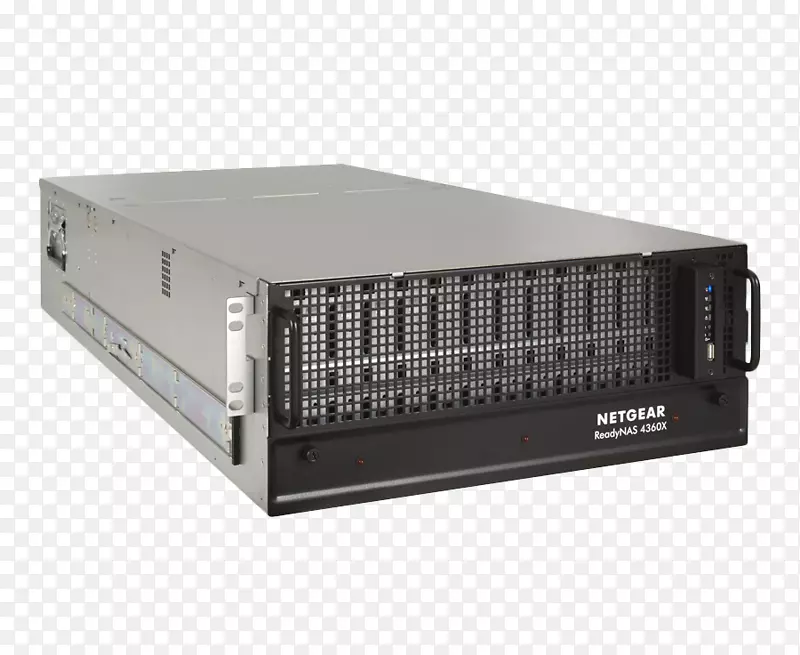 NETGEAR readynas 4360 60位nas网络存储系统数据存储10千兆位以太网-x显示架